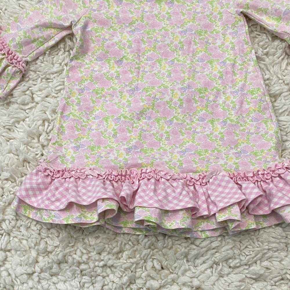 Bonnie Jean girls Sz 3T floral dress featuring a cute bunny ¥ - Picture 13 of 16
